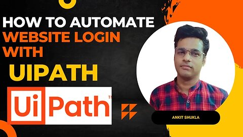 How to Automate a Website Login with UiPath Studio #uipathtutorial #uipathstudio