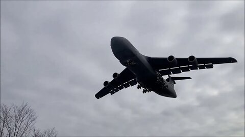 C-5M Galaxy Flyover #Shorts