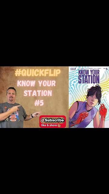 Know Your Station #5 Boom! Studios #QuickFlip Comic Book Review Sarah Gailey,Liana Kangas #shorts