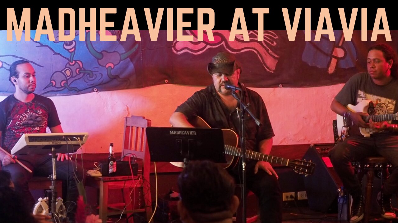 #Madheavier at ViaVia Leon #Nicaragua #Concierto En Vivo