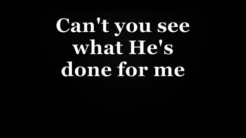Look What The Lord Has Done Instrumental Karaoke Lyrics Chords In D