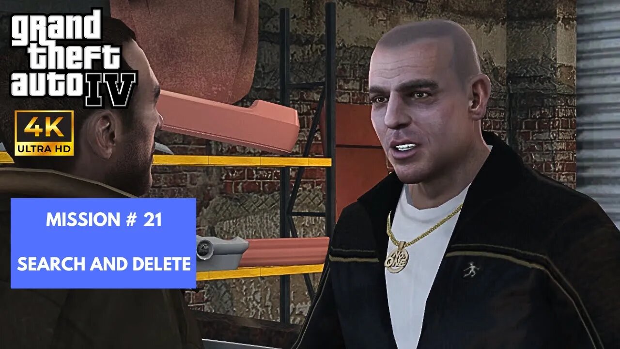 Grand Theft Auto IV | Mission - Search and Delete | 4K PC Gameplay