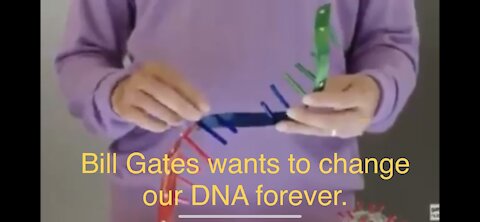 Bill Gates admits vaccine will change our DNA forever!