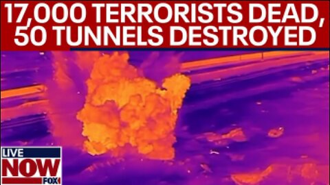 Israel-Hamas war_ 17,000 Hamas terrorists killed, 50 terror tunnels destroyed