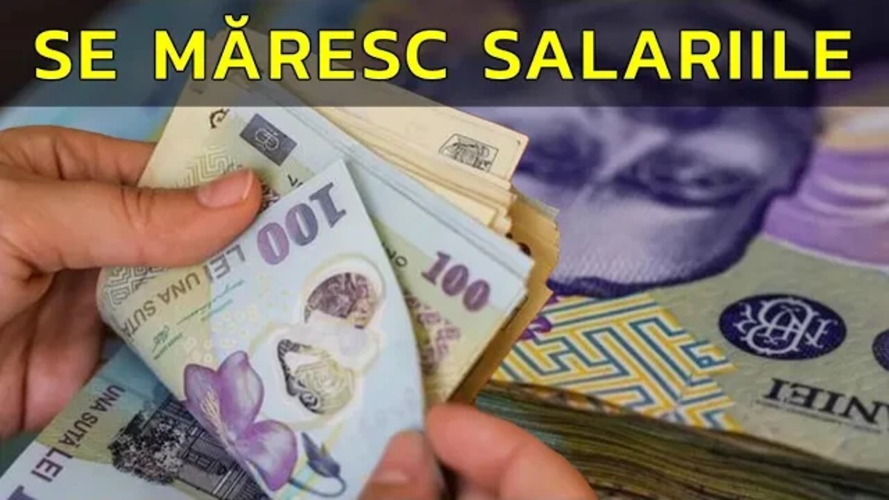 CU CÂT SE MĂREȘTE SALARIUL MINIM