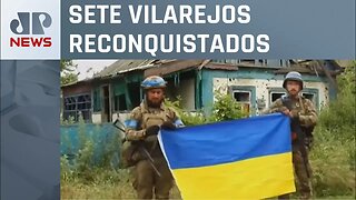 Zelensky diz que forças avançam em contraofensiva