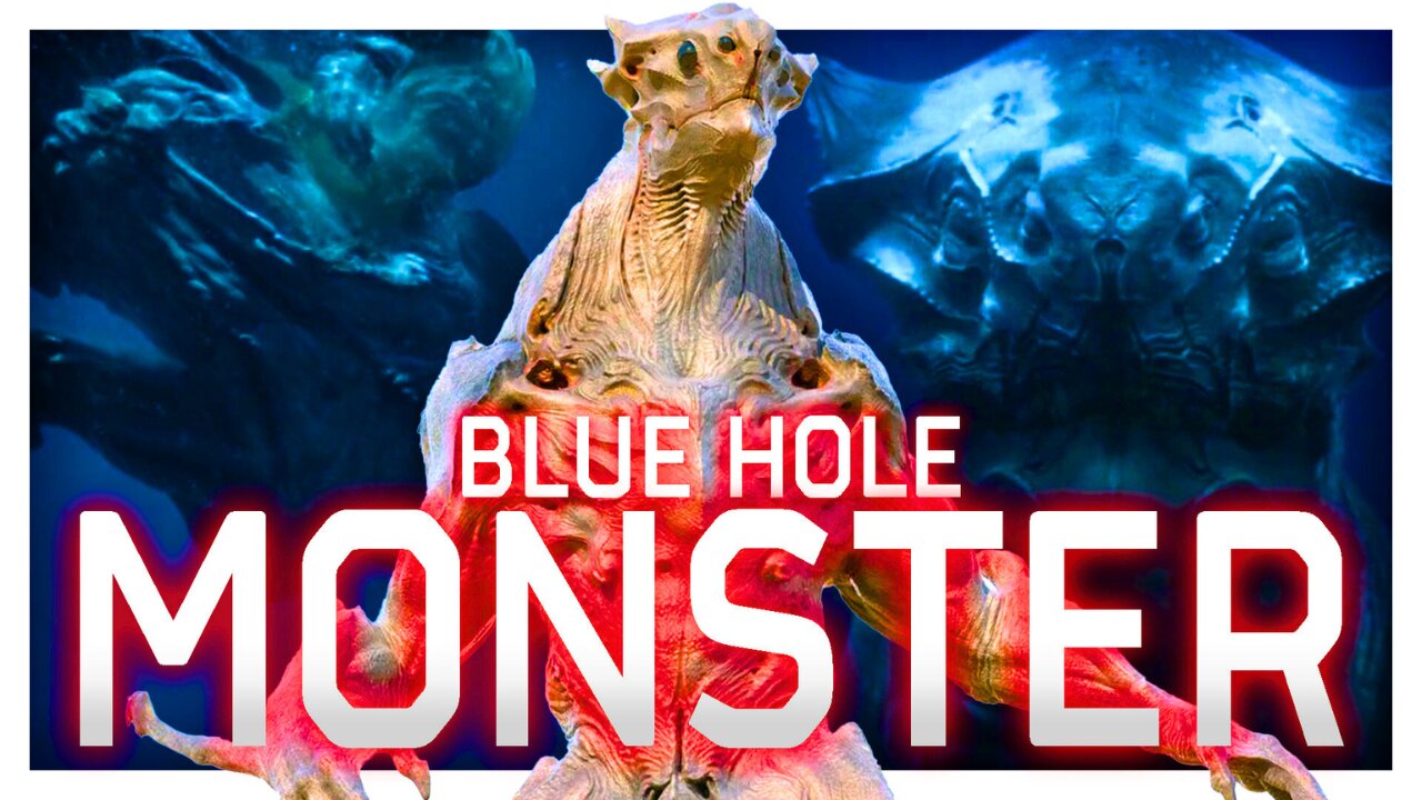 The BLUE HOLE MONSTER In Sweetheart EXPLAINED