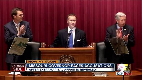 Missouri governor faces accusations