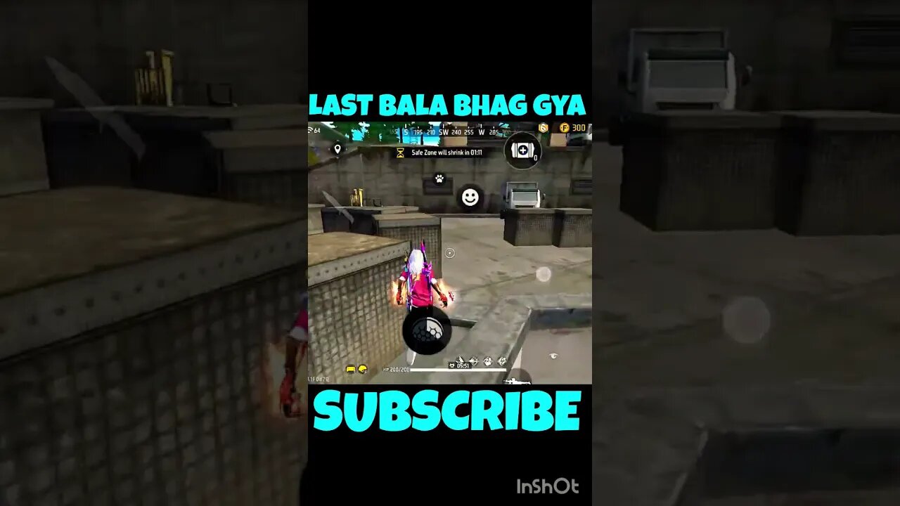 Last Bala bhag gya 😂 watch till the end 🔚 #shorts #freefire #fkg #ffshorts #ff #freefirevideo