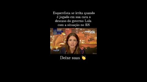 Any Ortiz coloca esquerdista no bolso