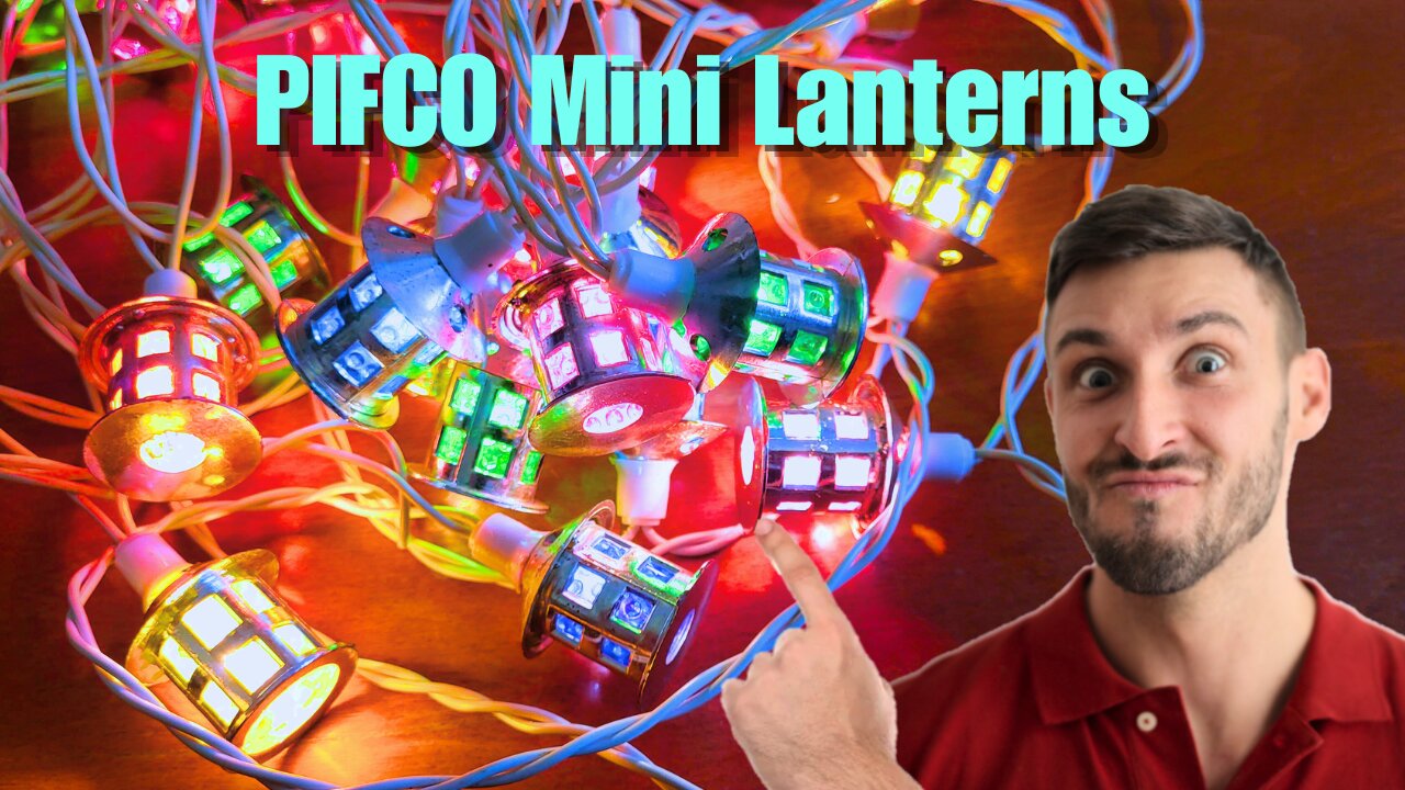 Repairing PIFCO Mini Lanterns Christmas Lights