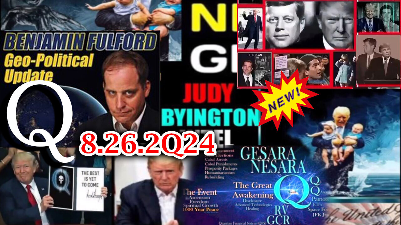 Judy Byington Special Intel 8/26/24 - Trump Warns of WW III as Byedin Sleeps at Beach!