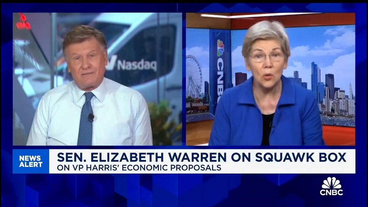 CNBC's Joe Kernen Fights Elizabeth Warren Over Price Gouging