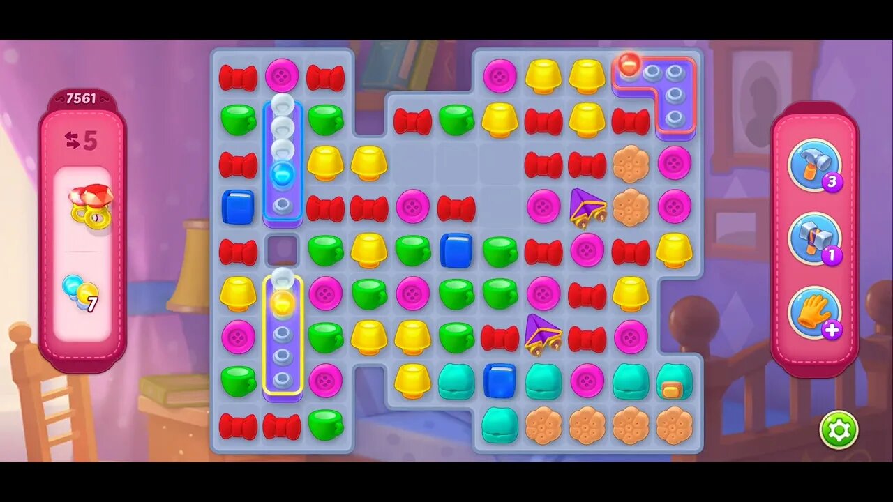 Playrix Homescapes Gameplay Walkthrough Level 7561