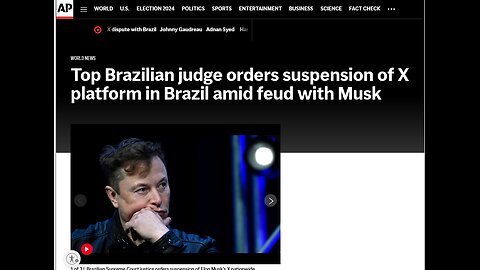 Brazil judge orders suspension of Elon Musk's X platform nationwide