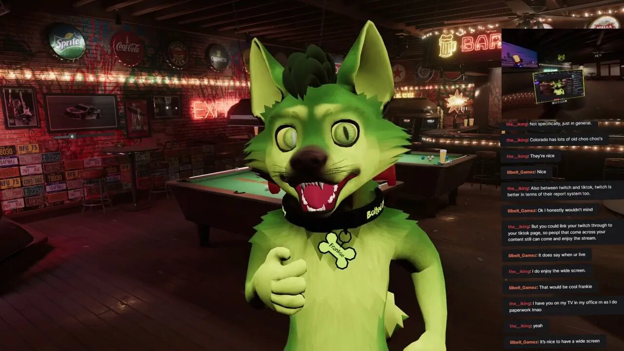 Frankie is live in VRChat! EP.1 S.01