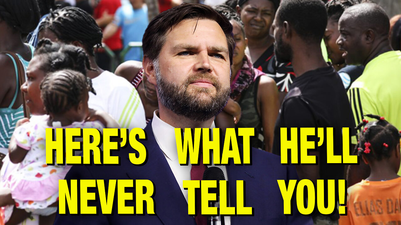 JD Vance Gets It HALF RIGHT On Haitian Immigration