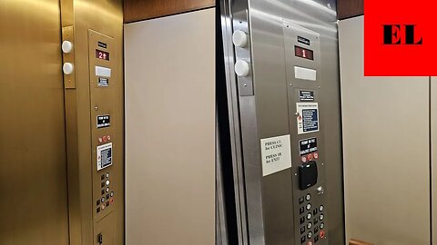 Three Seperate Montgomery Kone Hydraulic Elevators - UT Taylor Law Center (Knoxville, TN)