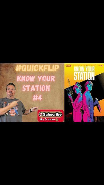 Know Your Station #4 Boom! Studios #QuickFlip Comic Book Review Sarah Gailey,Liana Kangas #shorts