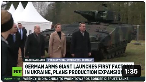 German arms giant launches first production facility in Ukraine