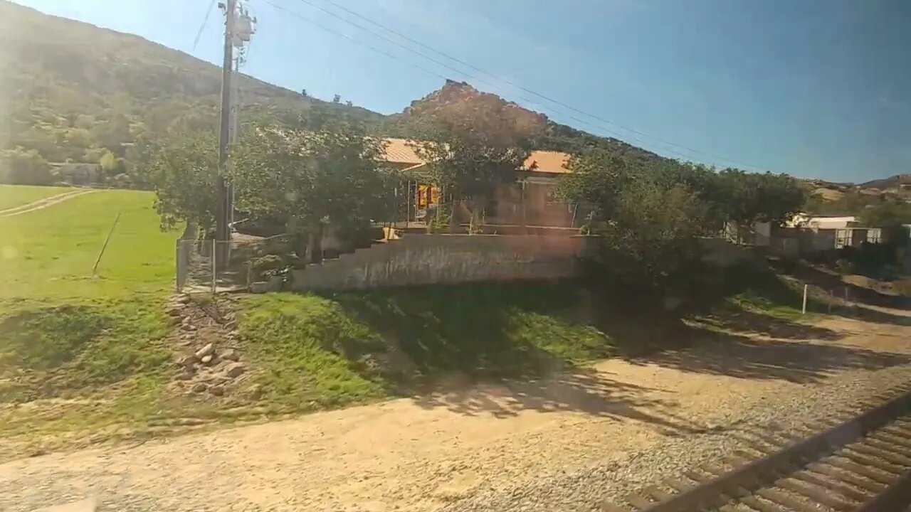 Amtrak Coast Starlight in Simi Valley, CA