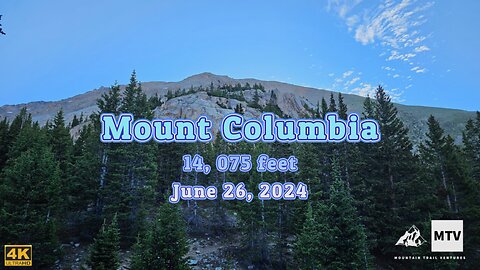 Short Video of Summiting Mount Columbia: Epic Ascent with Mountain Trail Ventures!