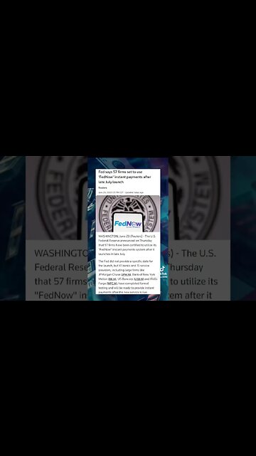 FedNow Instant Pay System