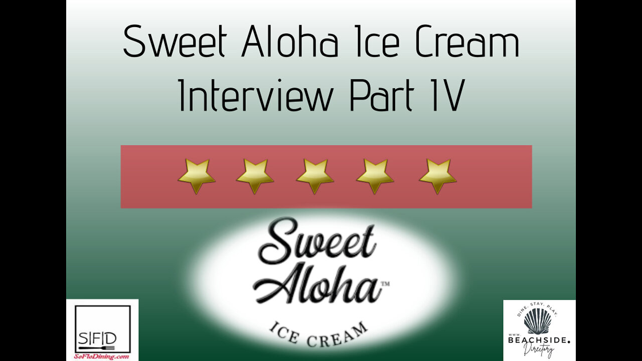 "Who's at the Chef's Table with Chef Dan" Jimmy Anderson dishes the scoop on Sweet Aloha Part 4