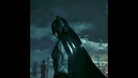 Batman Looks Over Gotham City #batman