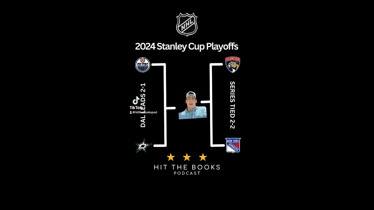 #NHL #NHLPlayoffs #ECF #WCF #Stars #Oilers #Panthers #Rangers