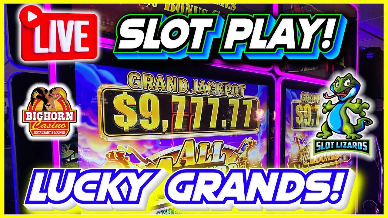 🔴 LIVE SLOTS! J HITS A MASSIVE PIGGY JACKPOT! BIGHORN CASINO!