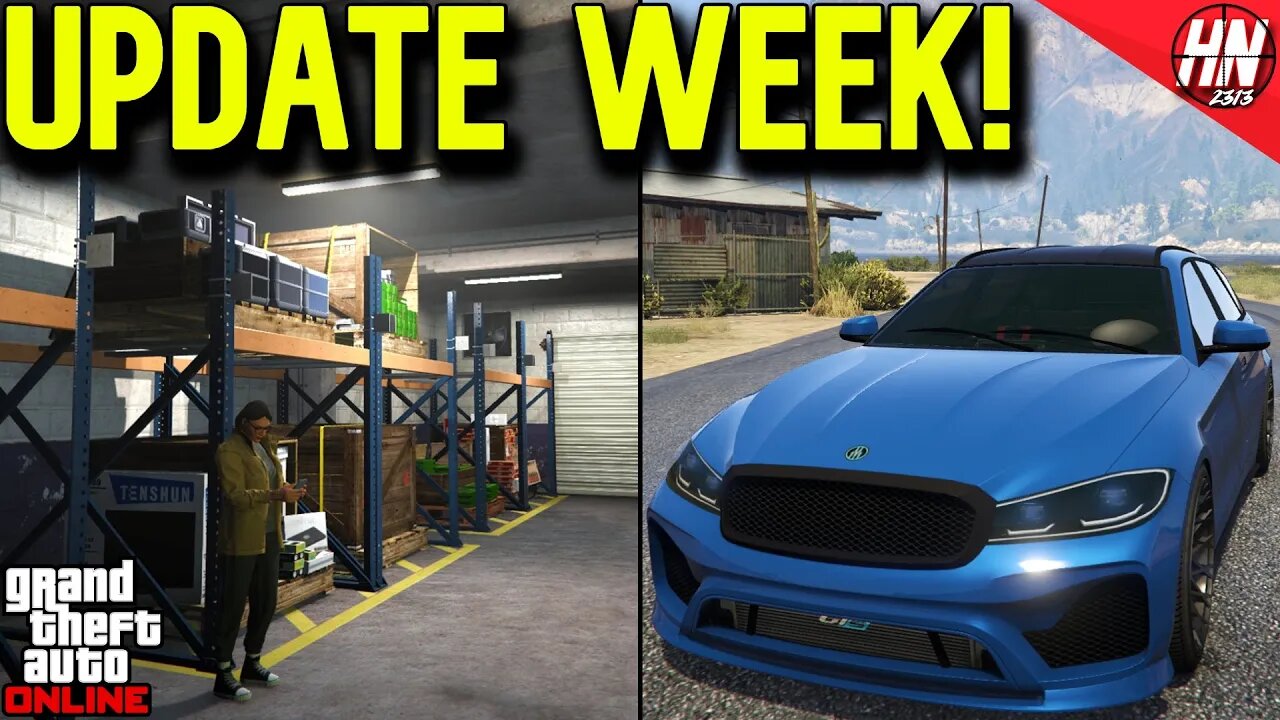 GTA Online Update Week - Rhinehart & Great Bonus Money!