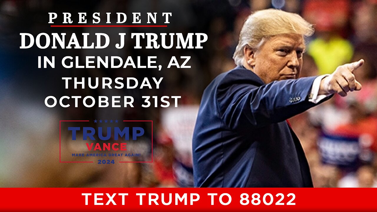 LIVE: President Trump in Glendale, AZ