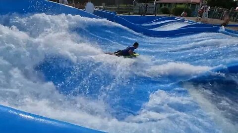 flowrider - Zak - 3 at Soak City, Kings Island