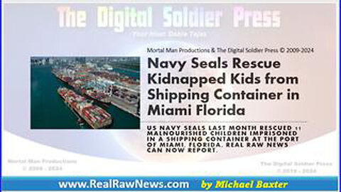 Navy Seals Rescue 11 Kidnapped Kids From Shipping Container In Miami - 10/8/24..