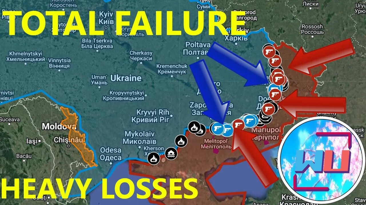 The Total FAILURE of Ukraine's Offensive Results in HEAVY Losses