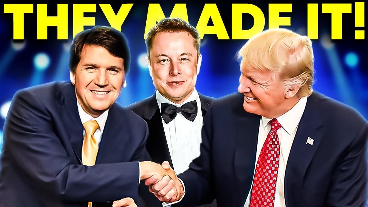 Tucker Carlson JOINS Donald Trump & Elon Musk for An INSANE New Project!