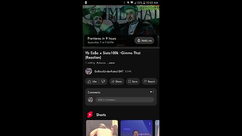 Yb Ea$e x Siete100k -Gimme That (Reaction)