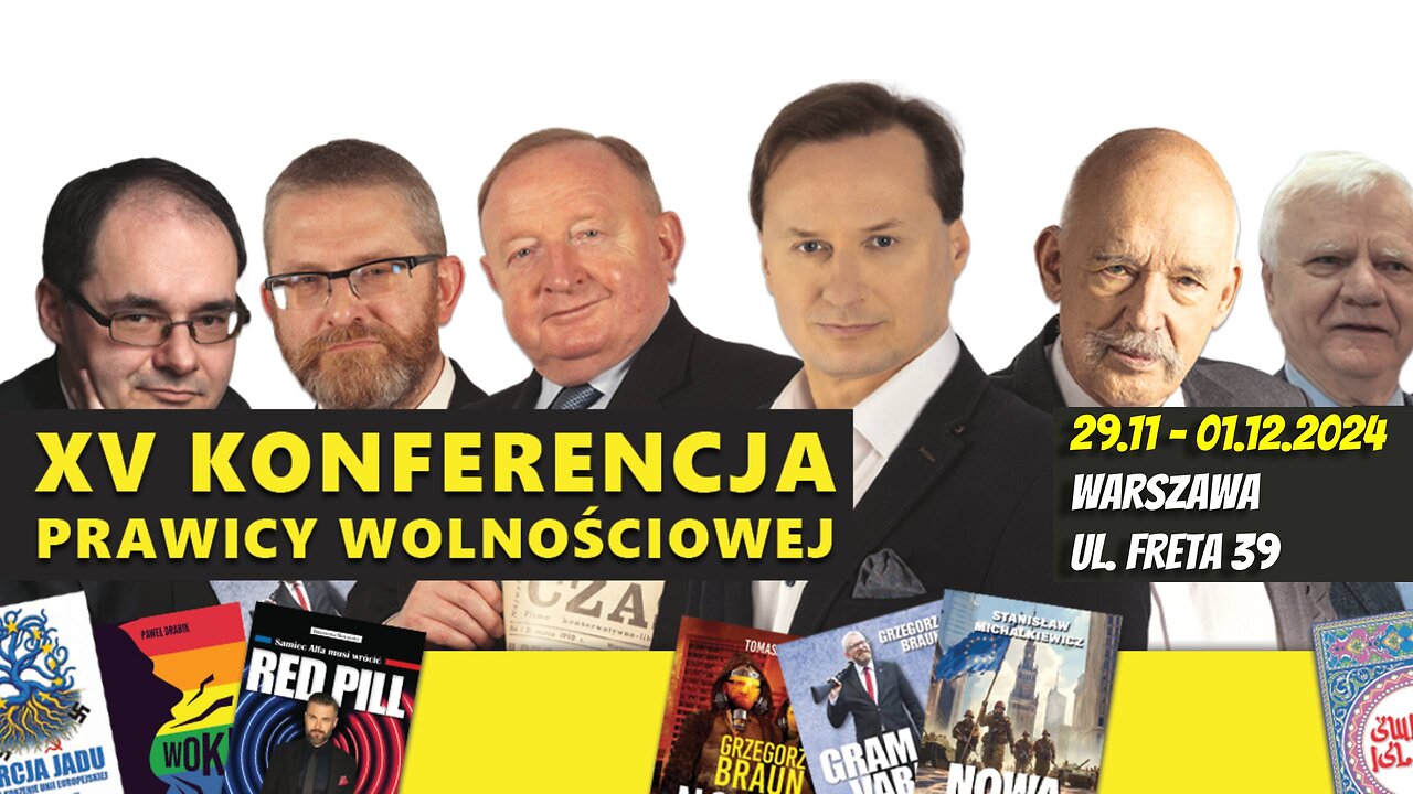 Sommer: XV Konferencja Prawicy Wolnościowej. Najnowsze szczegóły!