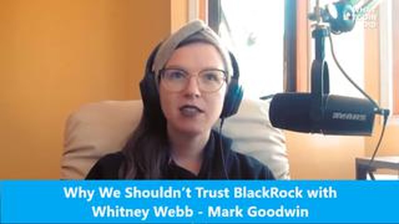 Why We Shouldn’t Trust BlackRock with Whitney Webb - Mark Goodwin 14 Feb 2024