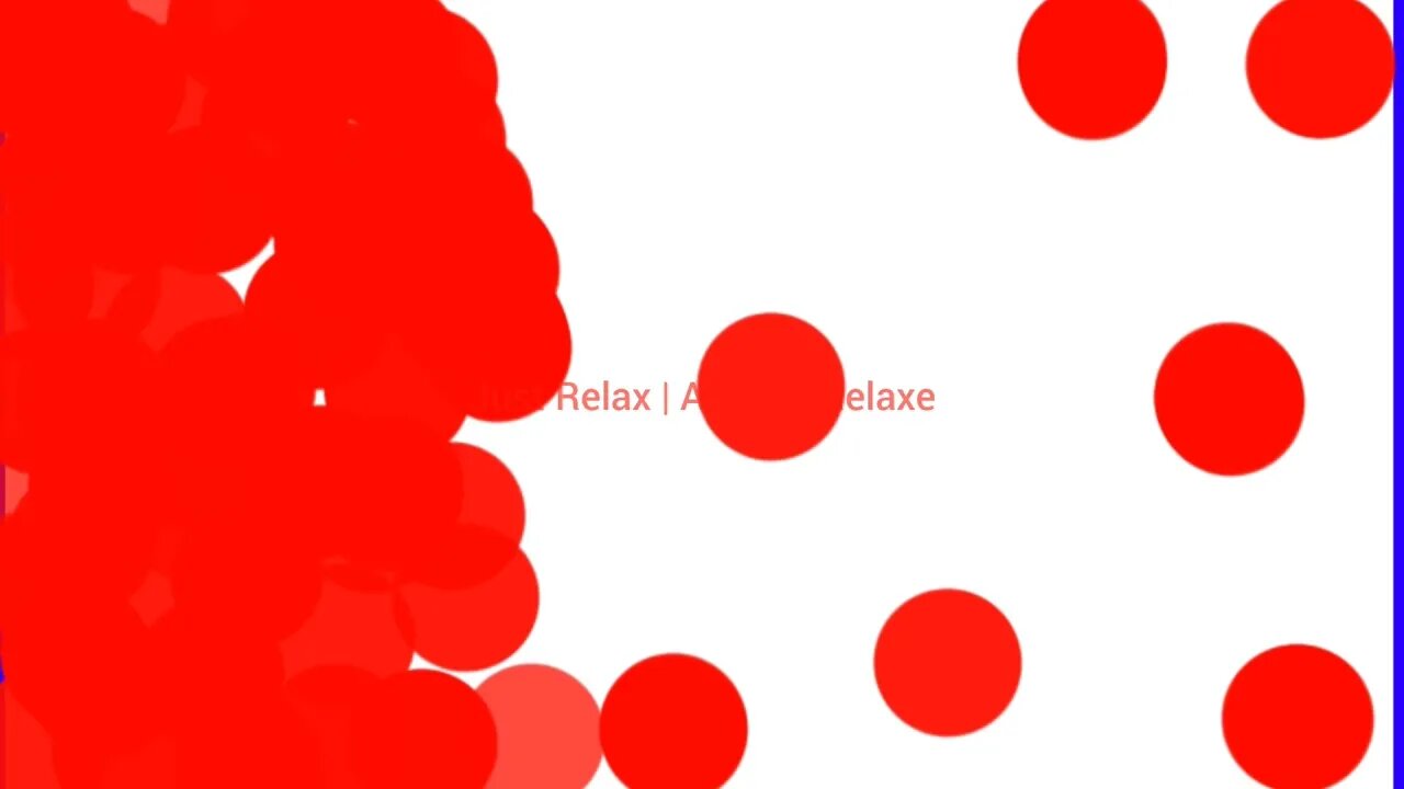 Só Relaxe Satisfatório Bolinhas Vermelhas - Just Relax Satisfactory Red Polka Dots ASMR