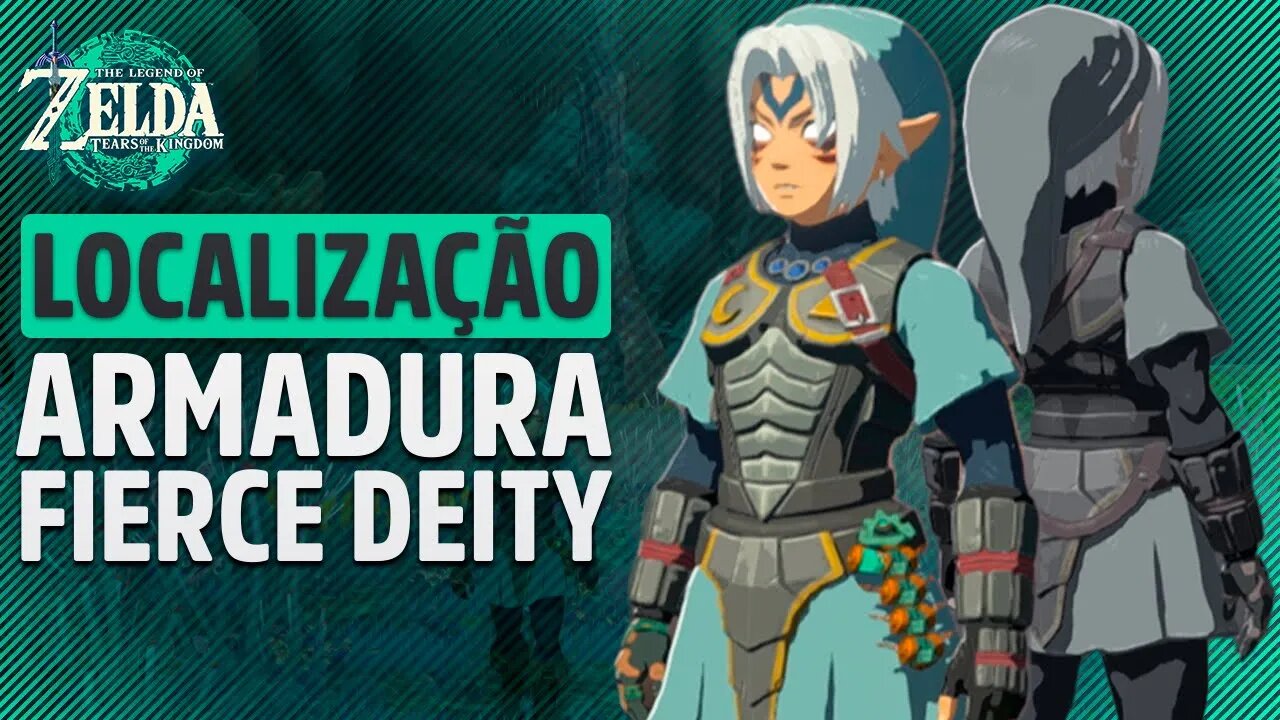 COMO PEGAR Armadura Fierce Deity (com Bônus de Ataque) em Zelda Tears of the Kingdom