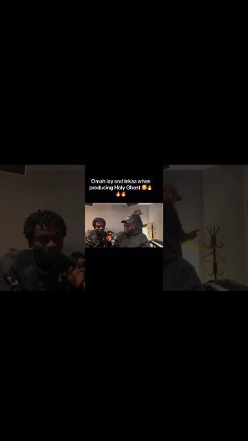 Omah lay && lekaa when producing Holy Ghost #shorts #holyghost #lyrics #omahlay #lekaa #nigeriamusic