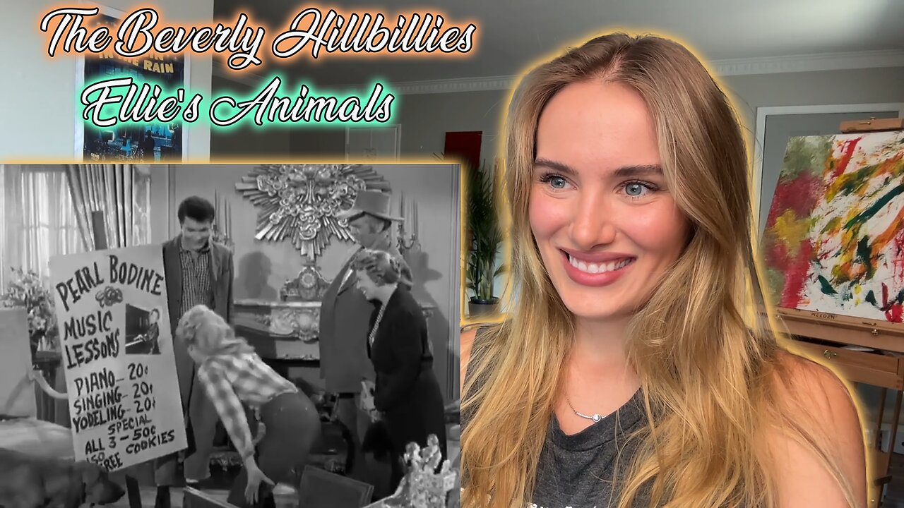 The Beverly Hillbillies Ep 19-Elly's Animals!! My First Time Watching!!