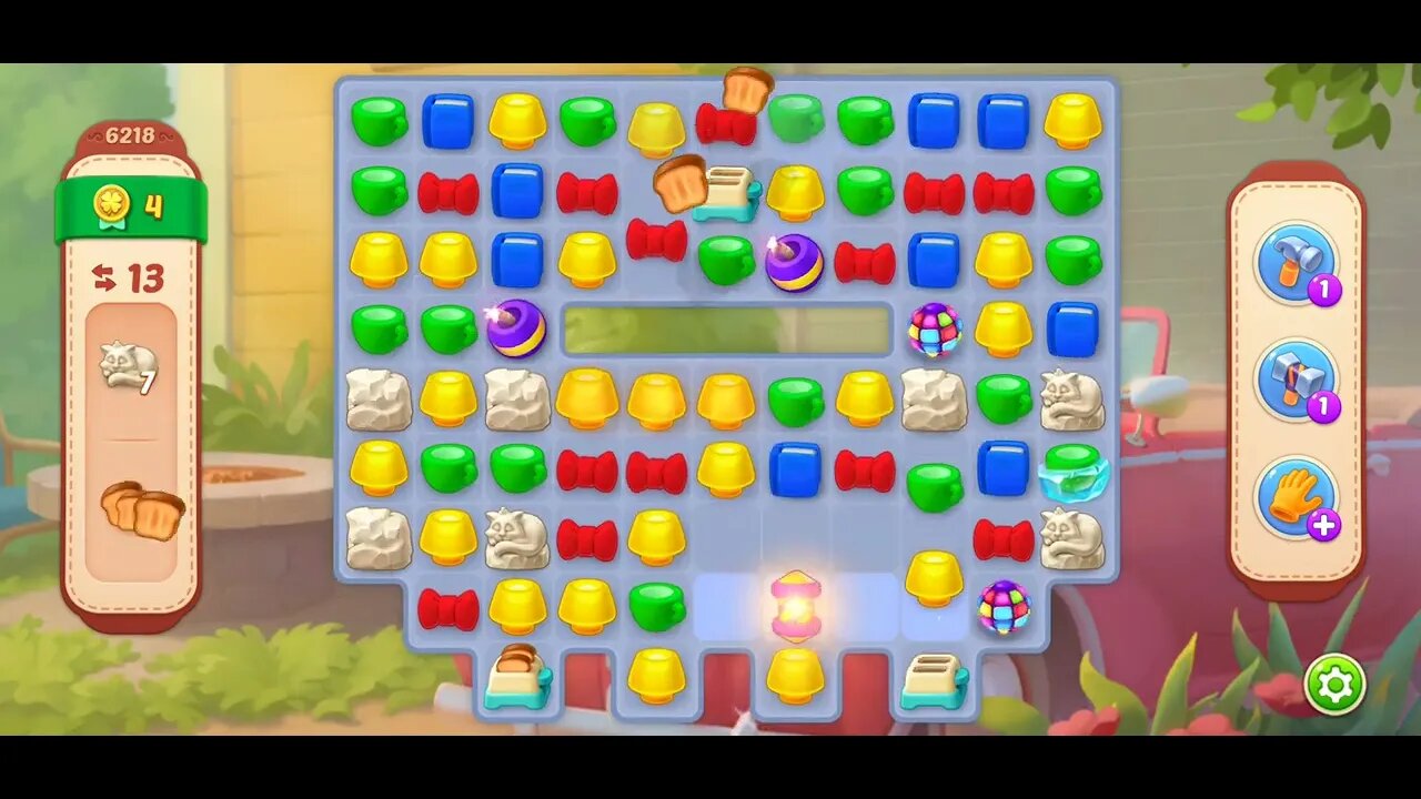 Playrix Homescapes Gameplay Walkthrough Level 6218