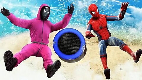 GTA 5 Epic Ragdolls_Spiderman Compilation