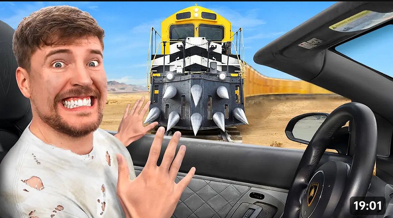 Protect the Lamborghini and keep it ! #Mrbeast