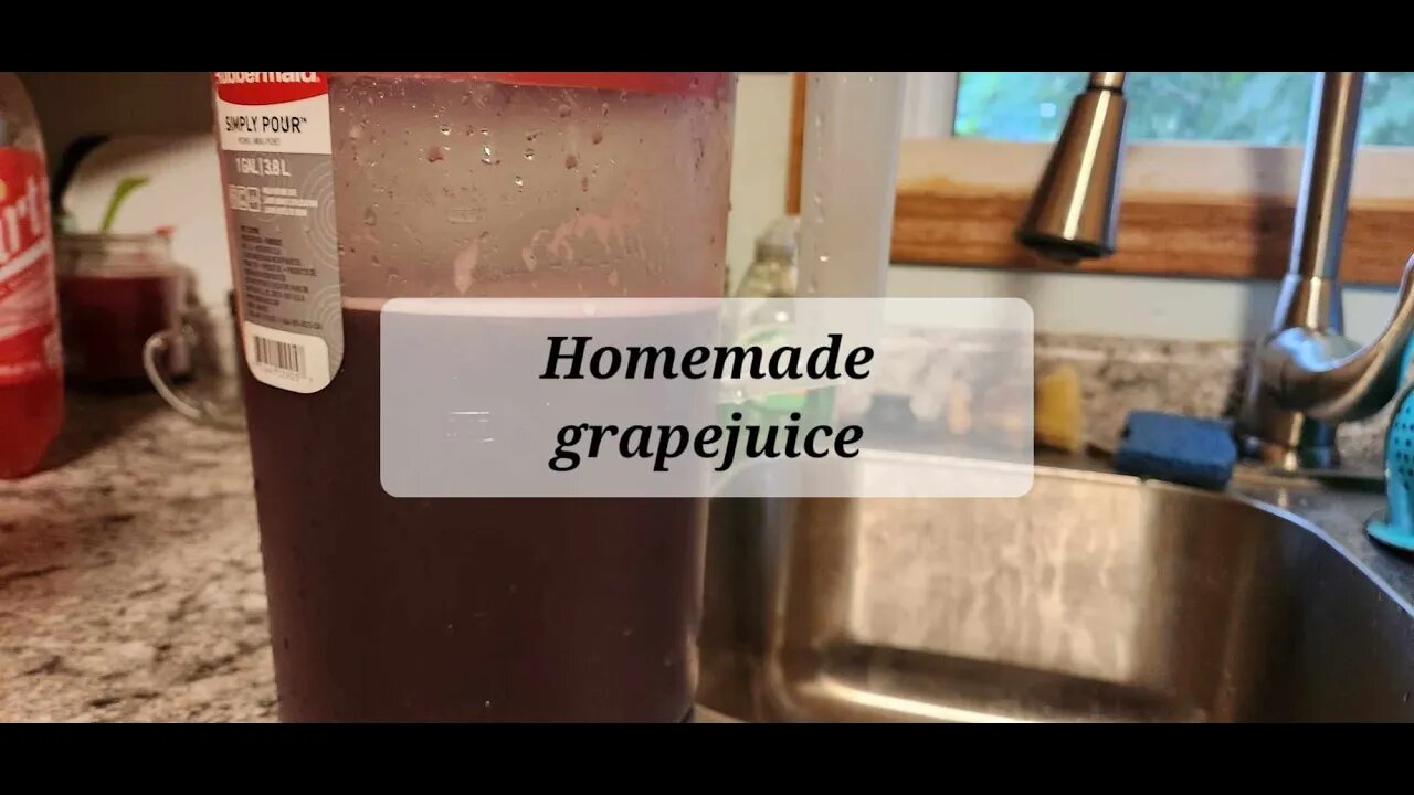 Homemade grapejuice #juice