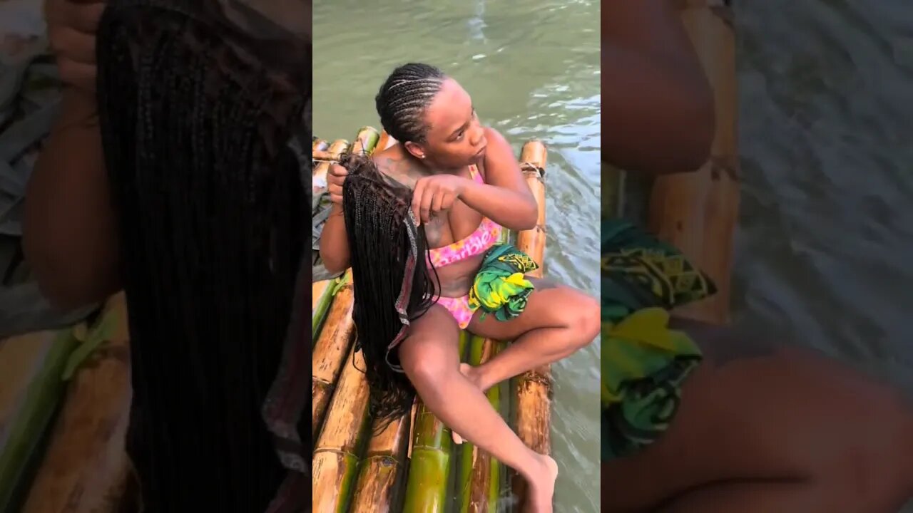 Sukihana Rafting Gone Wrong #shortsvideo #jamaica #shortsfeed #nature #travel #short #shorts #fypシ