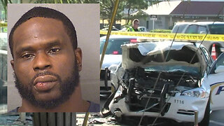 Riviera Beach man found guilty of crashing into Jupiter officers